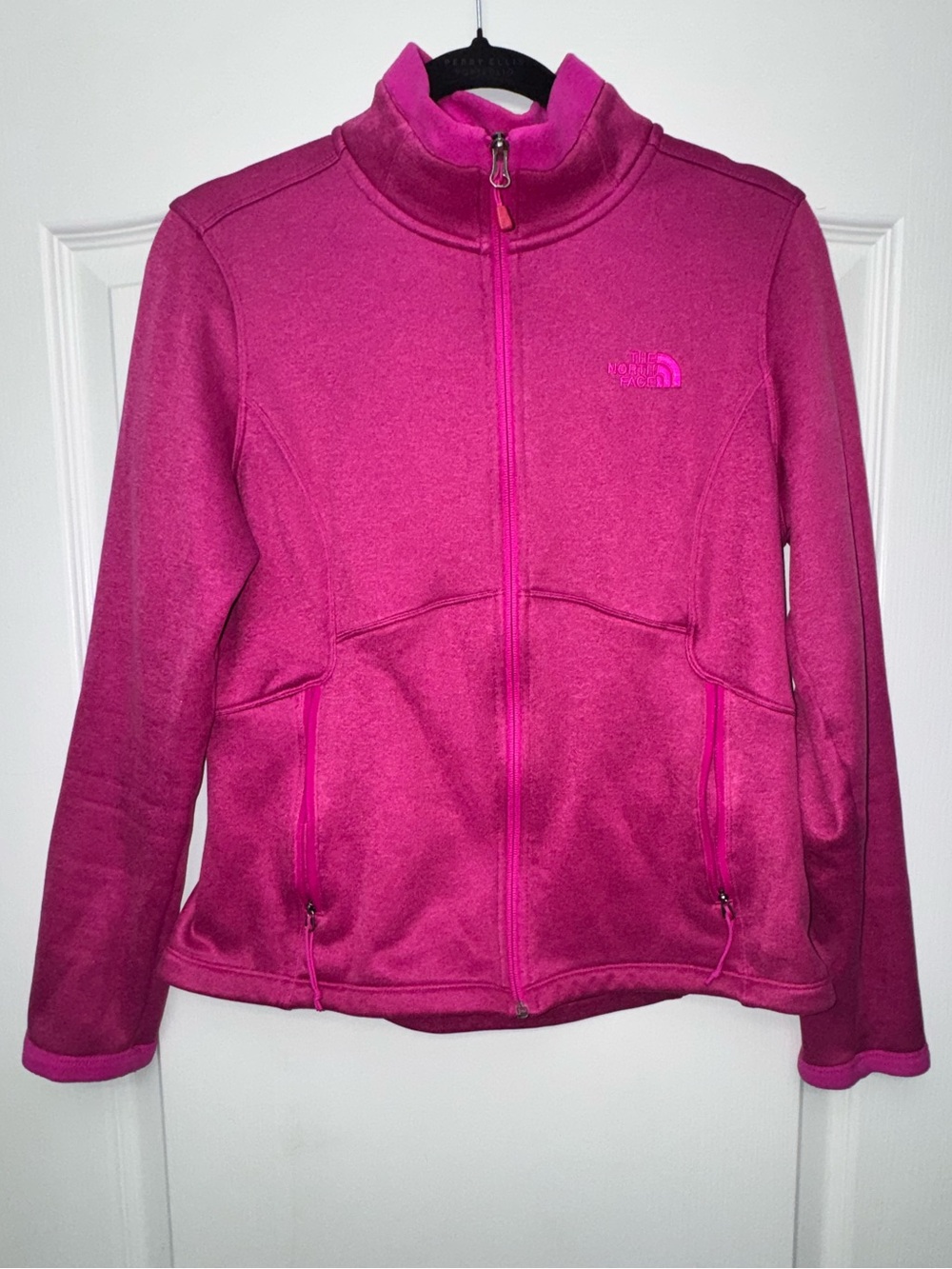 The North Face Women’s Pink Full-Zip Fleece Jacket Size Medium